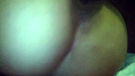 missionary rough fuck and creampie for the cheating wife, then fucked again in clothes.