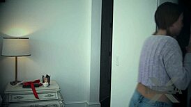 Hey, Check Out Missax Taboo Triangle Ep 2. What’s With This Blindfolded Creampie Action?