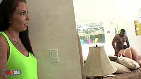 aria aspen and india summer threesome with rico strong