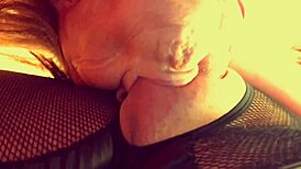 Holy cow! Granny Carmen Claus sucks cock for Christmas!