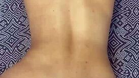 Morena Cacheada Giving Her Ass