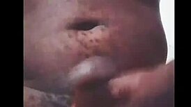 Yo, watch me jerk my big black cock live homemade!