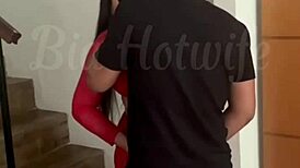 Cuckold Calls Friend To Pound Wife's Ass Hard In Their Bed!