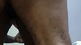 tempting latina ass draws a crowd for creamy action