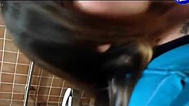 Gordita savors huge cock, oops, so big!