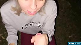 Scarlet Taylor and busty ebony Juliana share dicks in amateur group casting interview