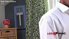 Anastasia Devine Feels Wild in Classic Sex with Two Guys.