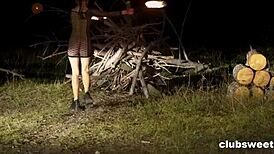 The haunted halloween night unfolds with eerie surprises