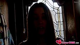 Punish Bratty Stepmom Aria Lee for Late Arrival