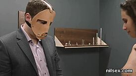 Hey, this unusual girl gets hauled into the anus madhouse for some wild, uninhibited therapy sessions.