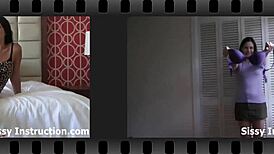 Hey, you’re my sissy boy sex slave tonight! 😈