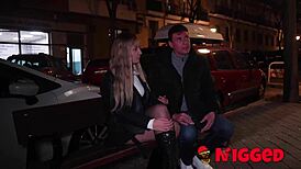 Daddy Arranges Interracial Fantasy for Lizzie Falconnat with Her Cuckold Sugar Daddy