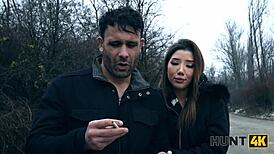 hunt4k, picked fucking a stranger over sleeping on the street