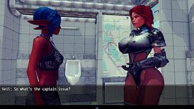 The player faces negative influences in Mental Blast Part 3.