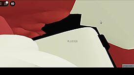 A Roblox Demon Dicks Down a Whore in Missionary Position