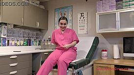 Nurse Dirty Talks You Into Cumming Hard Right Now!