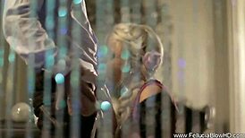 want to see this milf sucking cock live?