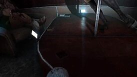 big ass babe rips clothes while dancing