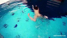 man, i love watchin’ avenna swim nude in the pool, so sexy