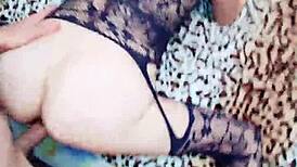 skinny couple caught filming steamy passion porno at home! 🔥