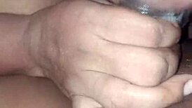 this cute asian stepmom gives teasing blowjob with dirty talk and cum in mouth