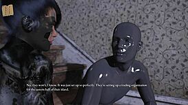 Curvy Outfit in 3D Power Struggle 187