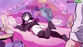 Asian pillow princess indulges in steamy action tonight.