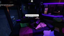 slut deepthroats big cock while getting fucked in pussy and ass with monster dick