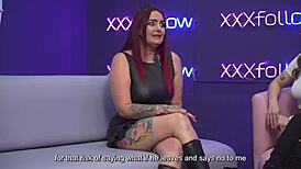 Christy Evans Dominatrix Swinger Fucks Dani Ortiz in Hard XXXFollow Session 8