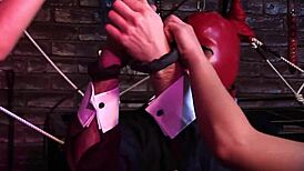 Kinky Nurses Jamie and Denise K Bang Hard in BDSM Dungeon