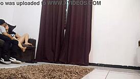 Intriguing Desire For Technician In Dress Without Panties Hoping For Encounter With Young Amateur