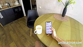 Shy Roommate Turns Sultry, Taking Cock Deep With Blowjob And Intense Riding.