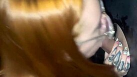 Me and my redhead friend sucked so good at Freedom swing house glory hole. Cuckold filmed every hot moment!