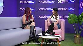 Christy Evans Dominatrix Swinger Fucks Dani Ortiz in Hard XXXFollow Session 8