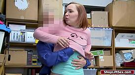 Teen Shoplifter Faces Officer