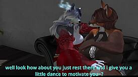 Sapphire's having a long day with all that oral and doggystyle action