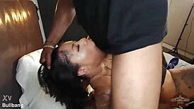 she wanted a real bbc spitroast, so we made her fantasy come true