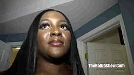 Does this chocolate sexy Armani get fucked by a hairy Arab in the hood?