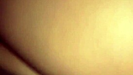 I couldn't believe how her ebony ass gaped wide from that huge black cock pounding her anal hole.