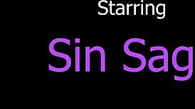 Cute girl Sinn enjoys playing with a strap-one for a great pleasure