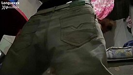 Look at that poor slut in her miniskirt, begging for more with her skinny waist!