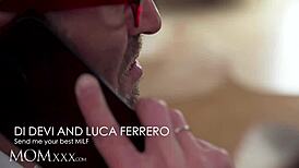 Milf Di Devi Sucks Big Cock Deep for Intense Orgasm