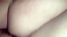 Desperate friend alone at home gives ass close-up sex pt1 😏