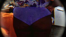 Hidden camera catches neighbor enjoying herself freely in this homemade latina scene