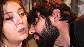 BIG TITS SUB IN TORN PANTYHOSE FEELS BOUND AND ROUGHLY FUCKED