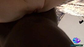 Little cuck hears his wife fucked