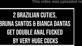 i watched bruna santos take big black cock in her ass and mouth