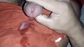 Chubby girl feels intense desire for big dick during solo masturbation