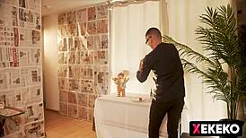 This peruvian guy seduces a venezuelan woman and fucks her hard