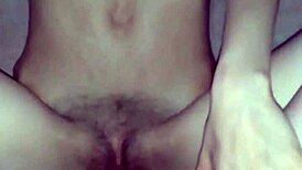 i gave a nice footjob to my submissive whore and she came